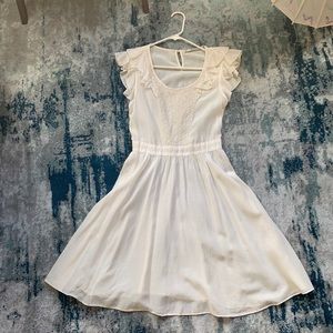 Zara Woman white dress